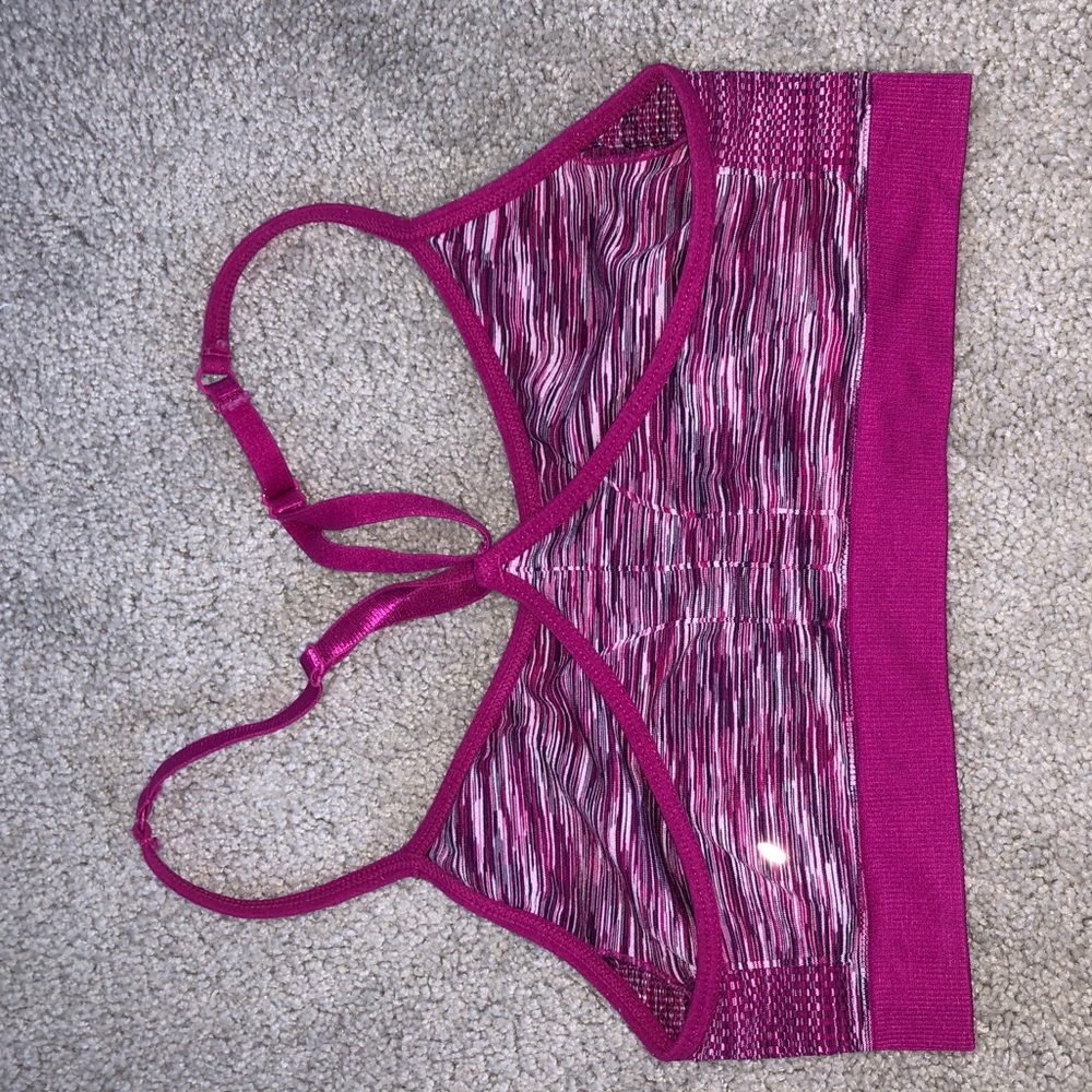Pink Sports Bra - Picture 2 of 2